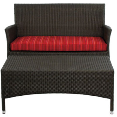 Garnitura Lounge Set Kona Indocoffee - 2 Fotelje + Dvosed + Sto + Jastuci