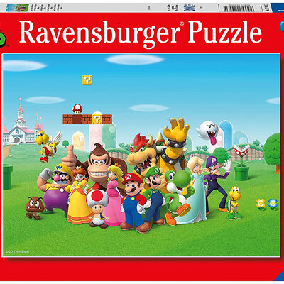 Ravensburger Puzzle slagalica 200 XXL delova Super Mario avanture 12993