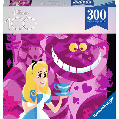 Ravensburger Puzzle slagalica 300 kom. Disney 100th Aniversary Alisa u Zemlji čuda 13374