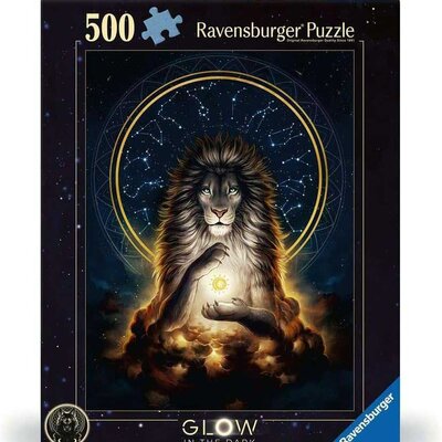 Ravensburger Star Line Puzzle Svetlosni lav - Slagalica koja svetli u mraku 500 delova 12000480