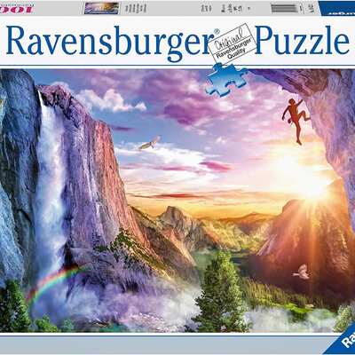 Puzzle slagalica 1000 delova Uživanje jednog alpiniste Ravensburger 16452