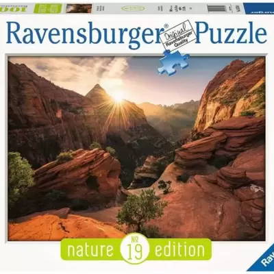 Ravensburger Puzzle slagalica Nature Edition - Kanjon Zion, SAD 1000 komada 12000118