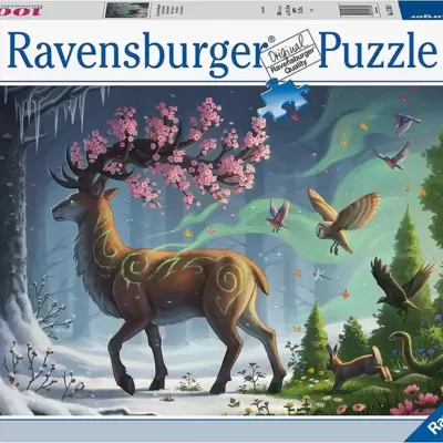 Puzzle slagalica 1000 delova Prolećni jelen Ravensburger 17385