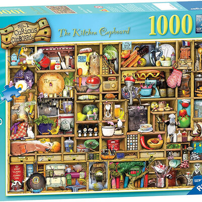 Puzzle slagalica 1000 delova Tajne kuhinjskog kredenca Ravensburger 19107