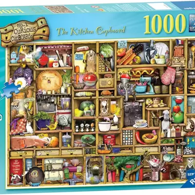 Puzzle slagalica 1000 delova Tajne kuhinjskog kredenca Ravensburger 19107