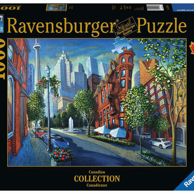 Puzzle slagalica 1000 delova Flatiron Toronto Ravensburger 19869