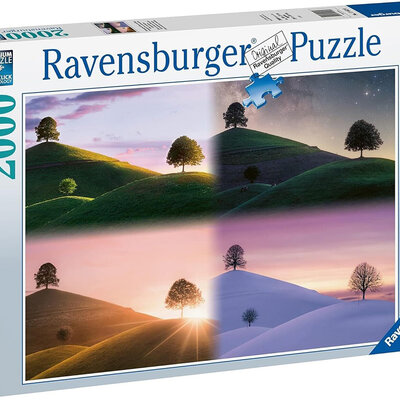 Puzzle slagalica za odrasle 2000 delova Četiri godišnja doba Ravensburger 17443