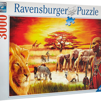 Ravensburger Puzzle slagalica za odrasle 3000 Masai u savani 17056