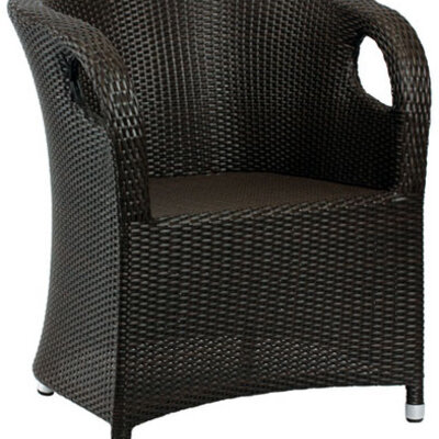 Fotelja od PP Ratana Sardinia Dark Brown