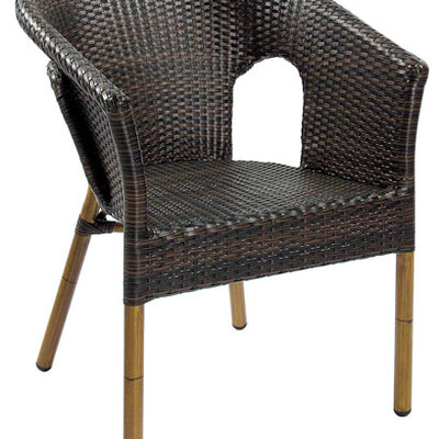 Stolica od Bambus i PP Ratana Royal 5 Safari Brown