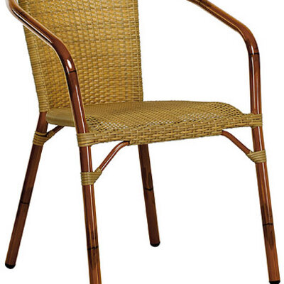 Stolica Od Ratana PP i Safari Brown Bambusa Royal 10