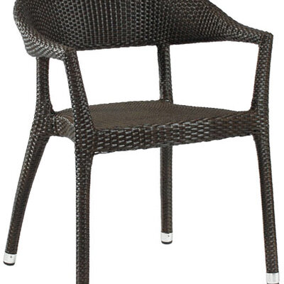 Fotelja Od PP Ratana Prag Armchair Dark Brown