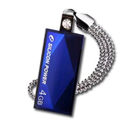 Silicon Power Flash Memorija 4GB USB 2.0 Touch 810 Blue SP004GBUF2810V1B