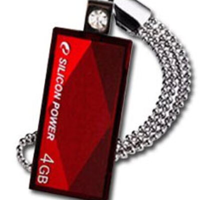 Silicon Power Flash Memorija 4GB USB 2.0 Touch 810 Red SP004GBUF2810V1R