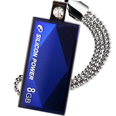 Silicon Power 8GB USB 2.0 Touch 810 Blue SP008GBUF2810V1B