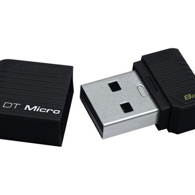 Kingston 8GB USB 2.0 DataTraveler Micro Black DTMCK/8GB