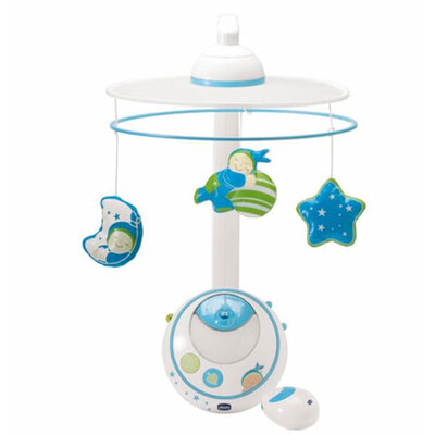 Chicco Vrteška za krevetac Plave Magične Zvezde 712002