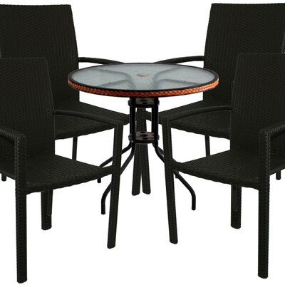 Garnitura Za Sedenje Thorn 4 - 4 Stolice + Stočić