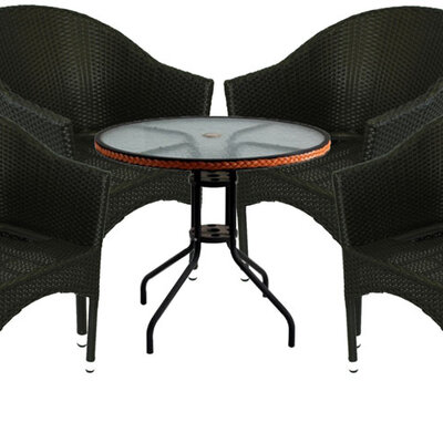 Garnitura Za Sedenje Lykke 4 - 4 Stolice + Stočić