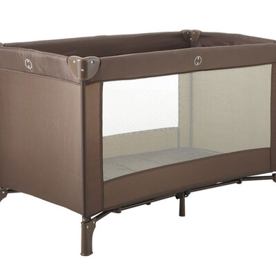 Putni krevetac za bebe braon/bež