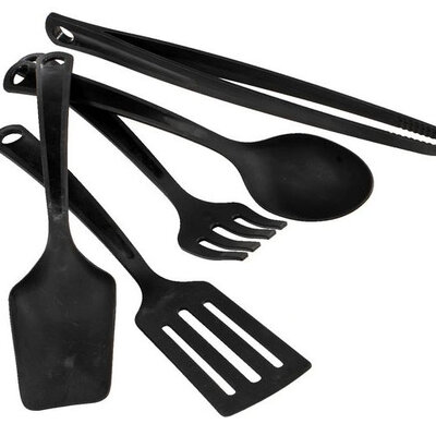 Kuhinjski set NAVA 30cm 5kom crna