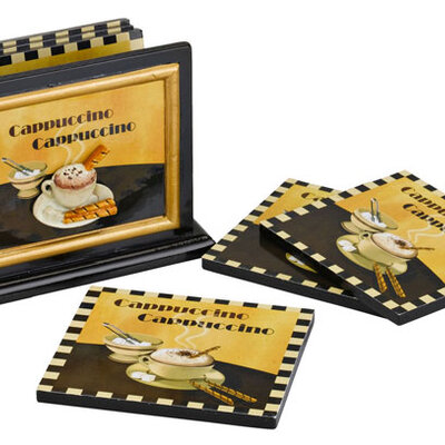 Podmetač za šolje i čaše Cappuccino 14x11 6kom