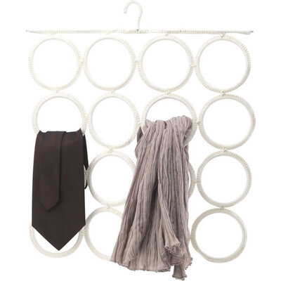 Vešalica RENI za kravate,kaiševe i marame sa 16 alki