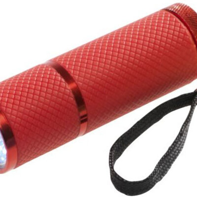 Baterijska lampa NEONA sa 9 LED dioda crvena