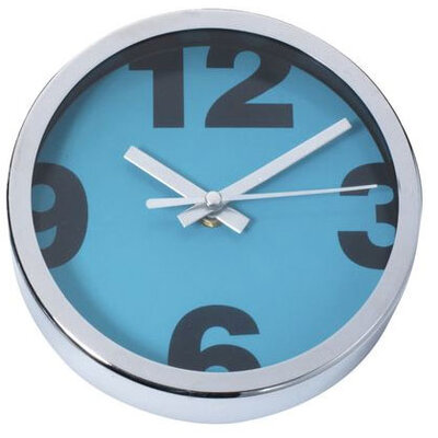 Zidni sat 15cm plavi