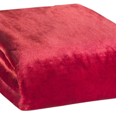 Ćebe Top 140x200cm velur bordo