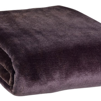 Ćebe Top 140x200cm velur braon