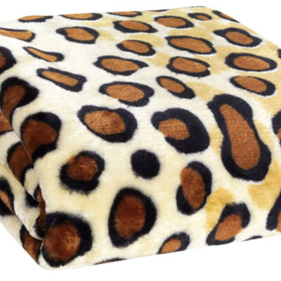 Ćebe Top 140x200cm leopard