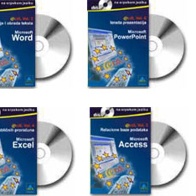 Multimedijalni kurs ecdL - komplet - European Computer Driving Licence