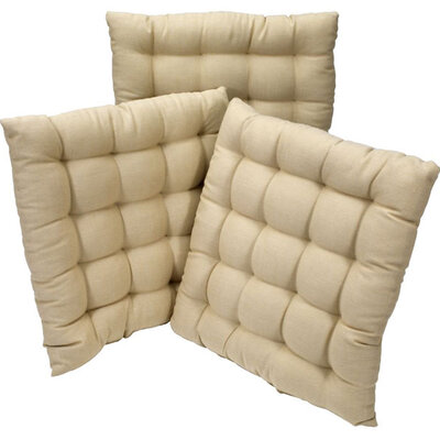 Jastuk za stolice 38x38x5cm krem 4 komada