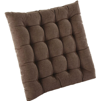 Jastuk za stolice RIA 38x38x5cm braon 2 komada