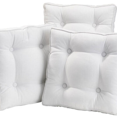 Futon jastuče za stolice ANNEBELL 40x40x5 krem 4 komada