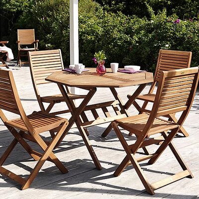 Sklopiva Garnitura Za Dvorište Break - 4 Stolice + Sto