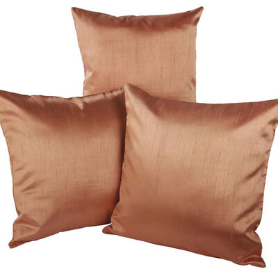 Ukrasna jastučnica (bez jastuka) Amica 40x40 terakota 2 komada