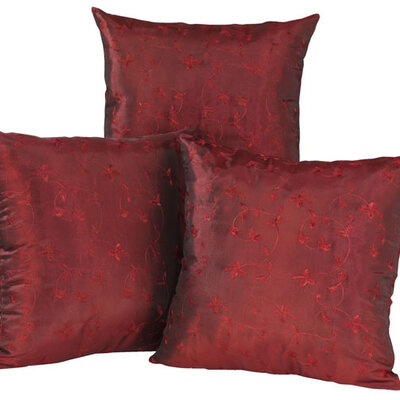 Ukrasna jastučnica 40x40 vez bordo 2 komada