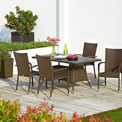 Garnitura za Kafiće i Dvorište od Petana Luxor - 4 Stolice + Sto