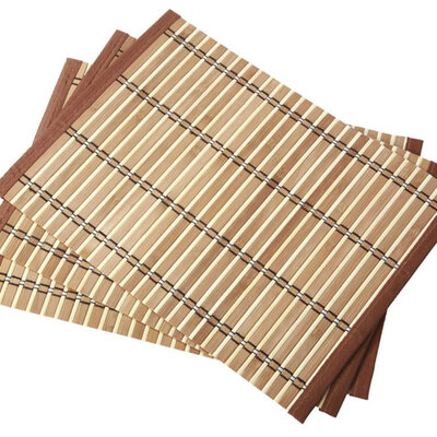 Stoni podmetači Gunna 33x45cm braon 4 komada