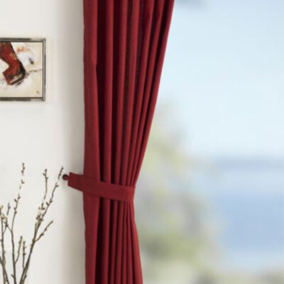 Zavesa MICHELLE 140x175cm crvena