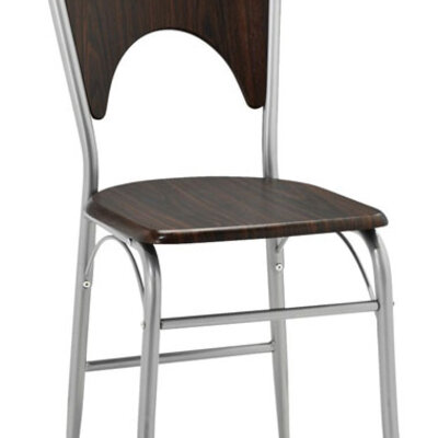 Trpezarijska stolica Swan metal kafa