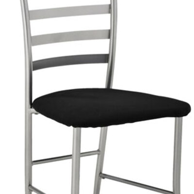 Trpezarijska stolica Miles metal crna