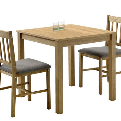 Trpezarijska garnitura PRESCOTT sto D80 + 2 stolice