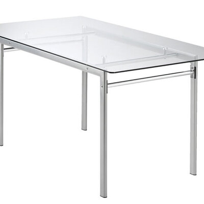 Trpezarijski sto Devon metal / staklo