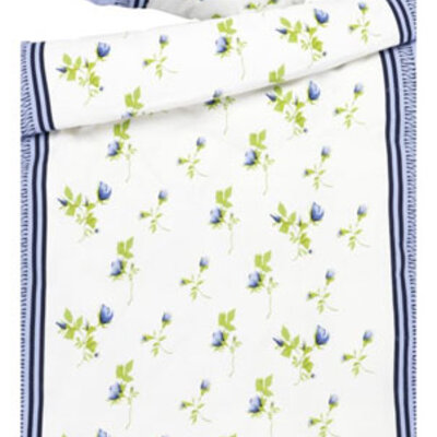 Posteljina Valencia 200x220 plava