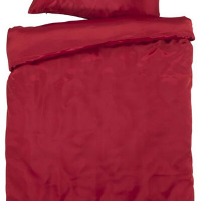 Satenska posteljina Youth 140x200 crvena