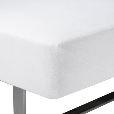 Čaršav frotir 140/150x200x40 bele boje