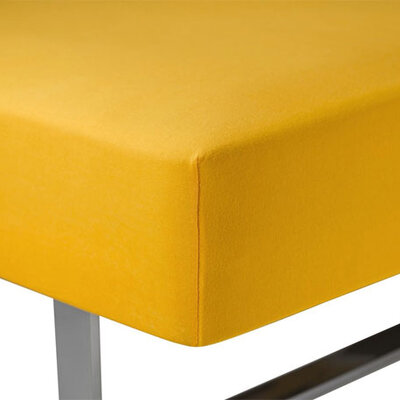 Čaršav žersej 180x200x40cm žute boje